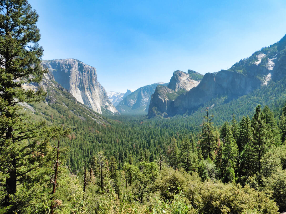 Tunnel view Yosemite