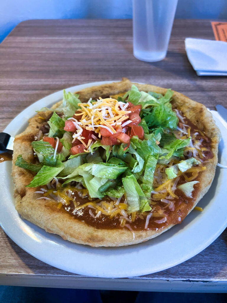 Navajo Taco San Juan Café